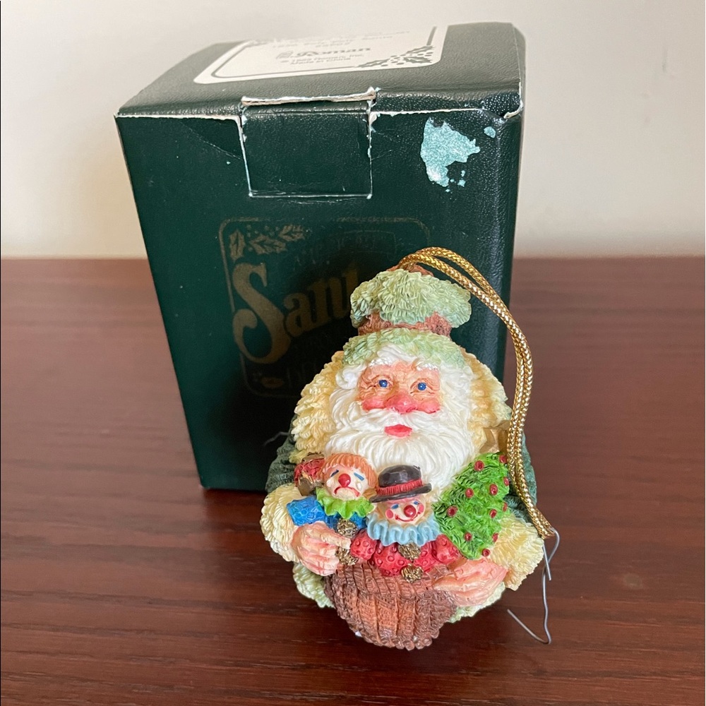 Roman American Santa’s through the Decades 1820 Roly Poly Santa